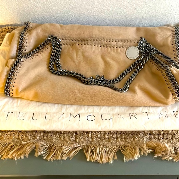 Stella McCartney Handbags - Gently used Stella McCartney large, shimmery vegan tote.